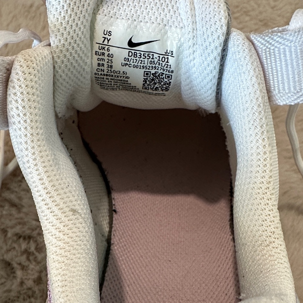 Nike Crater Impact (Big Kids) • Purple Pink & White - Picture 6 of 7